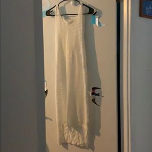 Beach coverup dress.